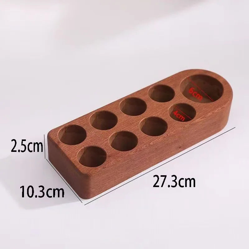 Wood Essential Oil Storage Rack Essential Oil Aromatherapy Rack Cosmetics Lipstick Rack Wall Shelf Home Decoration