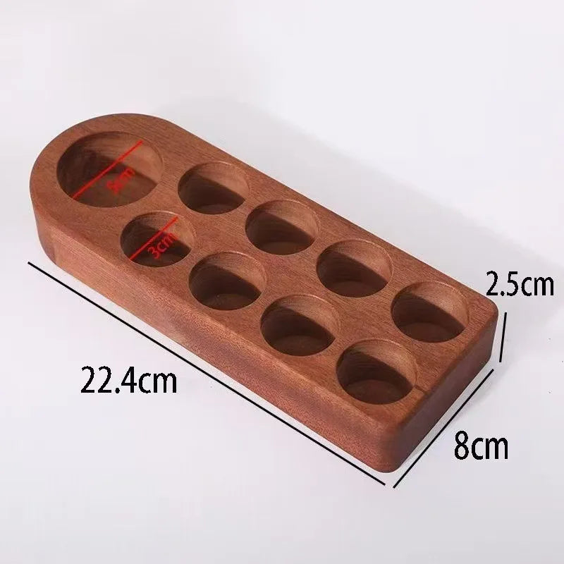 Wood Essential Oil Storage Rack Essential Oil Aromatherapy Rack Cosmetics Lipstick Rack Wall Shelf Home Decoration